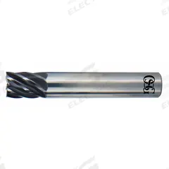 OSG Square End Mill: Carbide, EXO Coated, 7 Flute, 3/4" Mill Dia, 1-1/2" LOC, 4" OAL (MPN VGM7-0093)