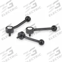 KIPP Adjustable Handle: Steel, 1/2"-13 Thread, 30 mm Thread Lg, 145 mm Lg (MPN K0114.3A52X30). Key specifications — Brand: KIPP.