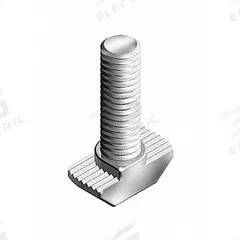 Hammer Bolt: M6 Size, 20 mm Thread Lg, For 8 mm Slot Wd, 15 Series/40 Series, Zinc-Plated, 4 PK (MPN 096HK0830M0620). Key specifications — Fastener Type: Hammer Bolt; Material: Steel; Finish: Zinc-Plated; T-Slot Fastener Type: Hammer Bolt; Compatible Series: Fath, 15 Series, Fath, 40 Series; System of Measurement: Metric; Brand: FATH INC.; Mounting Type: Drop-In.