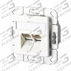 METZ CONNECT Wall Outlet: UPK, GD-Zn (Zinc Die-Cast), LSA Terminal Block x RJ45, 45° Mounting Angle (MPN 1307381102-I). Key specifications — Housing Material: GD-Zn (Zinc Die-Cast); Includes Connector: Equipped; Mounting Type: UPK; Product Type: Wall Outlet; Connector Color: White; Connection Type: LSA Terminal Block x RJ45.