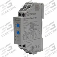 TRUMETER Time Delay Relay: 110V AC/24V AC/DC, 0.3 sec – 30 hr (MPN TS03). Key specifications — Brand: TRUMETER.