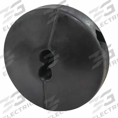 COXREELS Bumper Stop: Rubber, For 1/2 in Hose Dia, 3 1/2 in Hose Stop Overall Outside Dia. - Hose Reel Bumper Stops