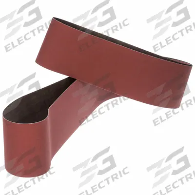 3M Sanding Belt: 6 in W x 168 in L, Ceramic, 36 Grit, YF Wt Polyester Backing - Cool-Cutting Sanding Belts for Stainless Steel & Soft Metals