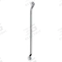 PROTO Box End Wrench: Chrome, 10 mm_11 mm Head Size, 8 in Overall Lg, Offset, 7.5° Head Offset Angle (MPN J1053M). Key specifications — attr309427: Chrome; attr309429: No; attr324926: PROTO.