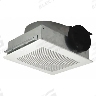 Dayton Bath Exhaust Fan: Ceiling, 195 cfm Max, 5.5 sones, 1 Speed - Standard Bathroom Exhaust Fans