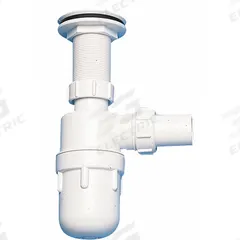 APPROVED VENDOR Trap: Plastic, Unfinished, White, 1 1/2 in Nominal Pipe Size, 10 1/2 in Overall Lg (MPN F33100-0000). Key specifications — Finish: Unfinished; Includes: Sealing Cup; Includes Cleanout: Yes; Brand: APPROVED VENDOR; Material: Plastic.