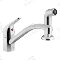 KOHLER Kitchen Faucet: Jolt®, Single-Post, Deck, 2 Mounting Holes, 1.5 gpm Flow Rate, 1 Handles (MPN k-30614-cp). Key specifications — Series: Jolt®; Brand: KOHLER.