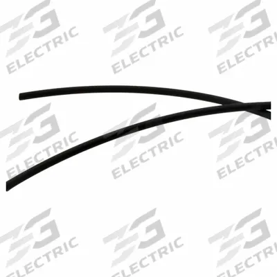 PARKER Tubing: Polyethylene, Black, 1/4 in Outside Dia, 5/32 in Inside Dia - Flame-Retardant Polyethylene Tubing
