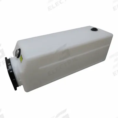 STONE Reservoir Tank: 3 gal Reservoir Capacity, Square, Plastic - Hydraulic Power Unit Reservoirs