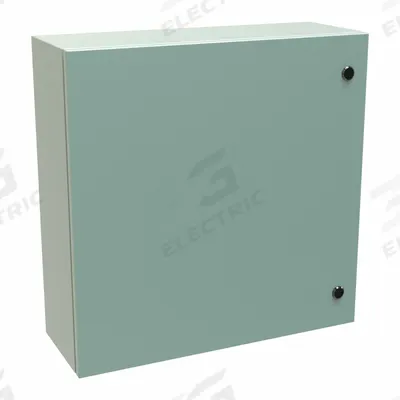 HAMMOND Electrical Enclosure: Steel, 24 in x 24 in x 8 in, NEMA 12/3R/4, Solid Cover - Steel Washdown Enclosures