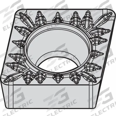WIDIA Diamond Turning Insert: CCMT432MP - Diamond Indexable Turning Inserts