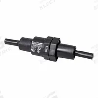 MERSEN In-Line Fuse Holder: Non-Rejection Block Style, 1 Pole, 600 V AC Rating, 600 V DC Rating (MPN FEB-11-31). Key specifications — Compatible Fuse Series: ATQ; Brand: MERSEN.