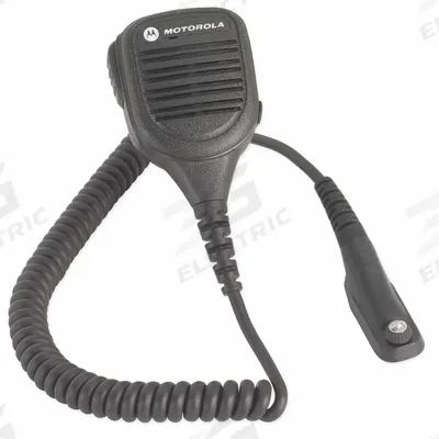 MOTOROLA Speaker Microphone: Fits Motorola, For APX 2000/APX 3000/APX 6000/APX 8000 Series - Motorola-Compatible Microphones & Speakers