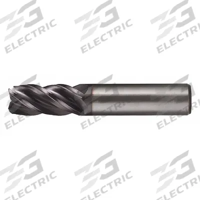 CLEVELAND Square End Mill: Carbide, 4 Flute, 1" Mill Dia, 3" LOC, 6" OAL (MPN C60094) - Fast-Cutting Carbide Square End Mills