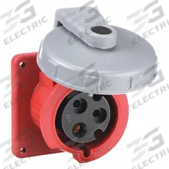 HUBBELL Pin and Sleeve Receptacle: Red, 480V AC, Single Phase, 30 A, 2 Pole, 3 Wire, IEC Grounding (MPN HBL330R7W). Key specifications — Brand: HUBBELL.