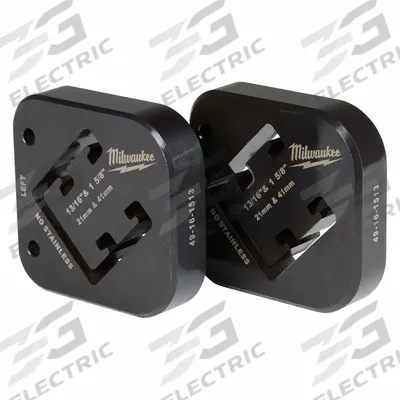 MILWAUKEE Shearing Die: For 1 5/8 in Strut Wd - Dies for Strut Shears