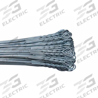 APPROVED VENDOR Bale Tie: Galvanized, Galvanized, 12 ga Wire Gauge, 0.1055 in Wire Dia - Single-Loop Wire Ties