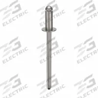 Blind Rivet,1 9/22" L,0.124" dia,PK500: Inch, 1 13/32 in Overall Lg, 5/16 in Body Lg, Dome, 500 PK (MPN SSDH43SSBS201). Key specifications — Brand: POP AVDEL.