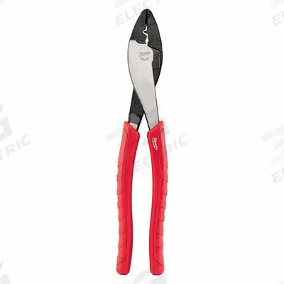 MILWAUKEE Crimper: For Insulated Terminals/Non-Insulated Terminals, 2 in Overall Lg - Pliers-Style Wire Connector & Terminal Crimpers