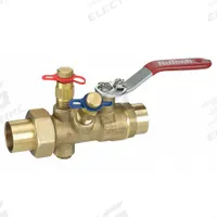 NUTECH Manual Balancing Valve: Manual, Sweat, 0.4 gpm – 1.3 gpm, 0.4 gpm Min. Flow Rate, Brass, PTFE (MPN MB1E-1A-075S-075S). Key specifications — Brand: NUTECH; Accuracy: ±3%.