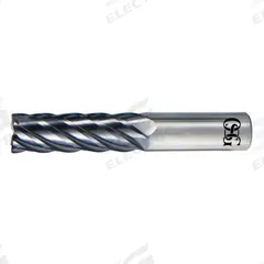 OSG Square End Mill: Carbide, EXO Coated, 6 Flute, 1/4" Mill Dia, 3/4" LOC, 2-1/2" OAL (MPN VGM6-0009)