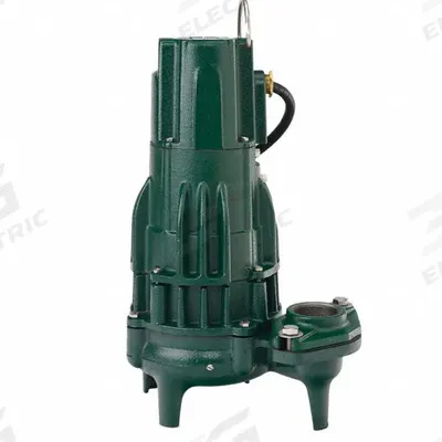 ZOELLER Sewage Ejector Pump: Cast Iron, Three Phase, 2 hp, 460V AC - General Purpose Sewage Ejector Pumps