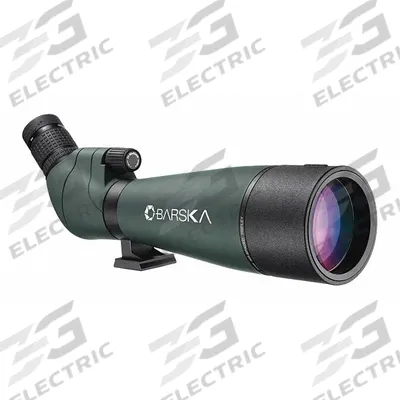 BARSKA Spotting Scope: 20x to 60x, 48 ft @ 1000 yd (60x)/82.9 ft @ 1000 yd (20x) - Spotting Scopes