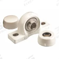 NTN Pillow Block Bearing: 1 in Bore, Polymer, Set Screws, 1 27/64 in Shaft Ht, 5.5 in Overall Lg (MPN SUCPPL205-16CCFG1). Key specifications — Brand: NTN; Mounting Bolt Size: 3/8 in; Standards: NSF H1; System of Measurement: Inch.