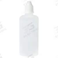 APPROVED VENDOR Dropper Bottle: LDPE, 60 mL, 2.03 fl oz, No Label, Closure Included, Dropper, Round (MPN PDB060PK12). Key specifications — Body Color: Colorless; Closure Color: White; Graduated: No; Brand: APPROVED VENDOR; Closure Included: Yes; Bottle Imprinting: No Label.