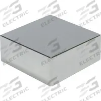MAG-MATE Rare Earth Magnet: Neodymium, 0.5 in Thick, 1 in Overall Wd, 1 in Overall Lg, Block Magnet (MPN NE50100100NP35). Key specifications — Color: Silver; Max Pull Force: 45.31 lbf.