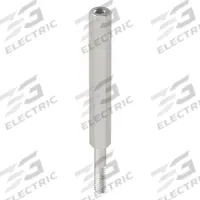 Standoff: Male x Female, 2 3/8 in Lg, Hex, Aluminum, Plain, 1/4 in Hex Wd, Aluminum, Aluminum, 10 PK (MPN CRR043288GR). Key specifications — Brand: APPROVED VENDOR.
