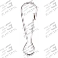 LUCKY LINE PRODUCTS Snap Hook: 1 Snaps, Solid Gate, Steel, 5/32 in Opening Size, 1 3/8 in Overall Lg (MPN 4FCU2). Key specifications — Application Restrictions: Not For Lifting; Brand: LUCKY LINE PRODUCTS; Opening Type: Solid Gate.