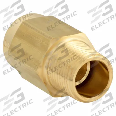 APPROVED VENDOR Piston Spring Check Valve: Piston, Inline Valve Body, 1/2 in Pipe Size - Brass Inline Piston Check Valves