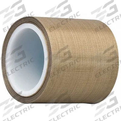 3M Cloth Tape: 1/2 in Wd, 5 yd Lg, 3.2 mil Thick, Silicone - PTFE Slick Surface Tape