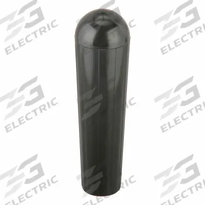 DAVIES Hand Knob: Tapered, Thermoset, 3/8"-16, 9 mm Thread Lg - Long Tapered Knobs with Threaded Hole