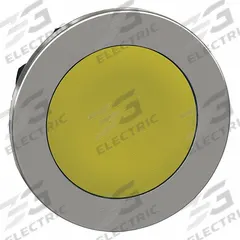 SCHNEIDER Flush Push Button: 30 mm Mounting Size, Metallic, Maintained (MPN ZB4FH05). Key specifications — Brand: SCHNEIDER; Action: Maintained; Series: XB4; Push Button Material Type: Metallic.