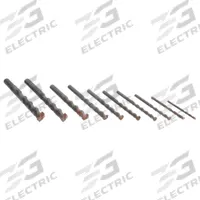 WESTWARD Round Shank Drill Bit Set: 3 in_4 in_6 in_4 3/4 in_2 3/8 in_3 3/8 in Overall Lg (MPN 20UR67). Key specifications — attr277146: WESTWARD.
