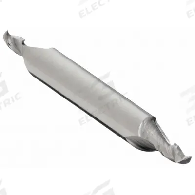 CLEVELAND Square End Mill: Carbide, Double End, 2 Flute, 3/32" Mill Dia, 3/16" LOC - Double-End Carbide Square End Mills for Aluminum
