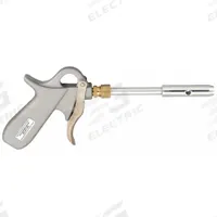 GUARDAIR Air Gun: Pistol-Grip Grip, Aluminum, 1/4 in Female NPT, 1 Nozzle(s), Straight, Focused (MPN LZR650012AA). Key specifications — attr1328526: Aluminum; attr1328500: Extension and Nozzle; attr1328508: GUARDAIR; attr1328515: No; attr1328533: Yes.