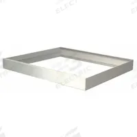 QMARK Mounting Frame: Surface, For 54UD22/54UD23/54UD24/54UD25, 24 in x 24 in, 1/8 in Frame Extends (MPN QSF2424). Key specifications — Color: White; Mounting Type: Surface; Product Type: Mounting Frame; For Use With: 54UD25; Brand: QMARK; Outside Dimensions - H x W: 24 in x 24 in.