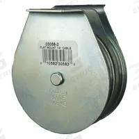 APPROVED VENDOR Pulley Block: Pulley Block, Mounted, Upright Mount, 800 lb Working Load Limit, Steel (MPN 03058-2-C). Key specifications — Operation: Pulling; Brand: APPROVED VENDOR; Housing Material: Carbon Steel; Sheave Material: Steel.