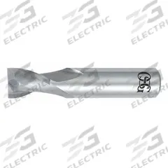 OSG Square End Mill: Carbide, 2 Flute, 8 mm Mill Dia, 12 mm LOC, 51 mm OAL (MPN 412-3150)