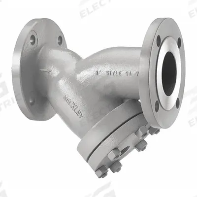 KECKLEY Y Strainer: 3 in, Flanged, Mesh, 0.0469 in Screen Size, Carbon Steel - Carbon Steel Y Strainers