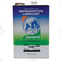 NU-CALGON Synthetic Oil: Polyol Ester, 1 gal Can, 300 SUS, -38.2°F Pour Point, Yellow (MPN 4316-46). Key specifications — Series: Emkarate RL68HP; Viscosity Grade: ISO-68; Brand: NU-CALGON; Compatible Refrigerant Group: HC; Product Type: Synthetic Oil.
