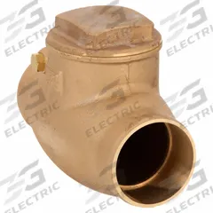 MILWAUKEE VALVE Swing Check Valve: Swing, Inline Valve Body, 2 in Pipe Size, Sweat x Sweat, Bronze (MPN 1509 2"). Key specifications — Brand: MILWAUKEE VALVE.