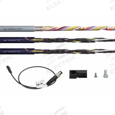 IGUS Robot Cable Set: AK-DR-0042-5, 2 Axes - Robot Cable Sets
