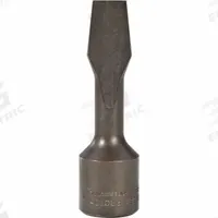 PROTO Socket Bit: 1/2 in Drive Size, Slotted Tip, 1/2 in Tip Size, 3 5/32 in Overall Lg, SAE (MPN J5408A). Key specifications — attr1213360: Fixed Insert; attr1213362: PROTO.