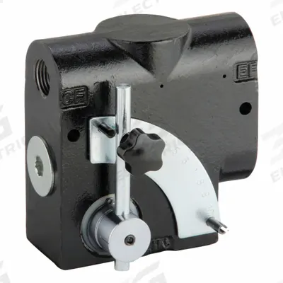 DELAVAN AG PUMPS Hydraulic Flow Control Valve: 16 gpm Max Flow Rate, 1/2 in NPT, 1/2 in NPT - Adjustable Flow Dividers
