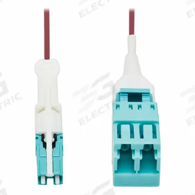 EATON TRIPP LITE Fiber Cable: Multi-Mode, 1 ft Lg, CS / PC Male End 1, LC / PC Female End 2 - Multi-Mode Fiber Optic Patch Cords