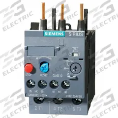 SIEMENS Overload Relay: Thermal Protection, 3 Poles, 1NO/1NC, Frame Size S0, 7 A – 10 A (MPN 3RU21261JB0). Key specifications — Brand: SIEMENS; Auxiliary Contact Form: 1NO/1NC; Compatible Contactor Series: SIRIUS; Terminal Connection Type: Screw Terminals; Frame Size: S0; Maximum Voltage Rating: 690V AC; Phase Loss Sensitivity: No; Thermal Units Required: None (Relay Includes Integrated Bimetallic Elements).